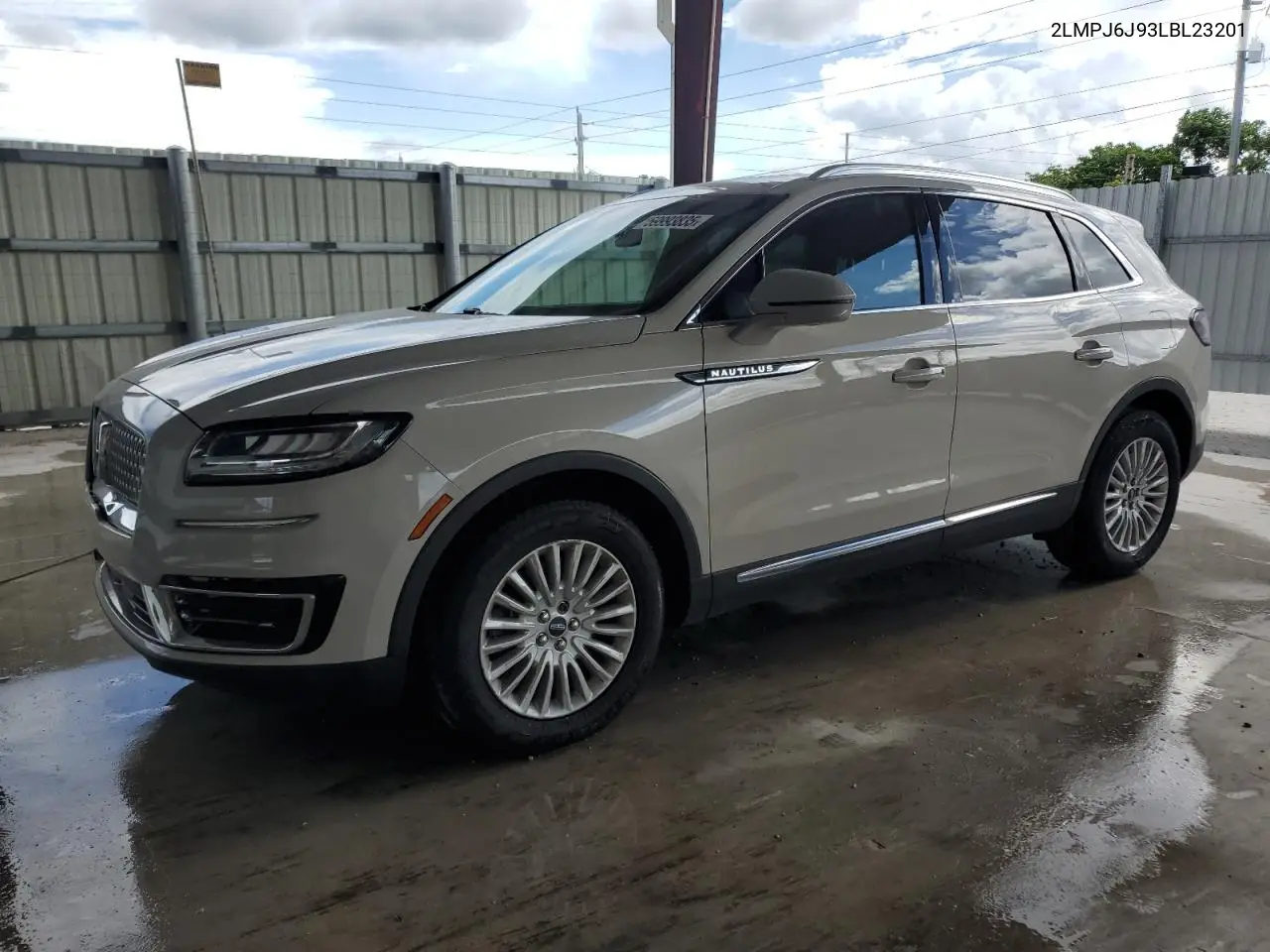 2020 Lincoln Nautilus VIN: 2LMPJ6J93LBL23201 Lot: 59993835