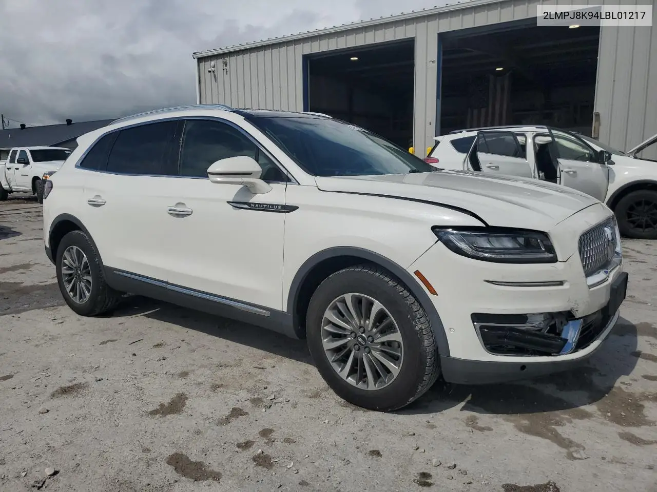 2020 Lincoln Nautilus Reserve VIN: 2LMPJ8K94LBL01217 Lot: 61018335