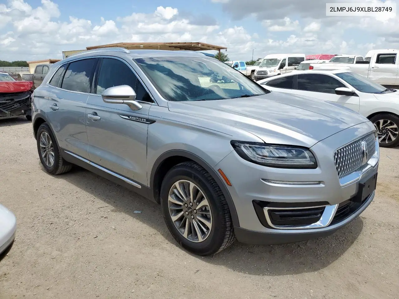2020 Lincoln Nautilus VIN: 2LMPJ6J9XLBL28749 Lot: 61239985