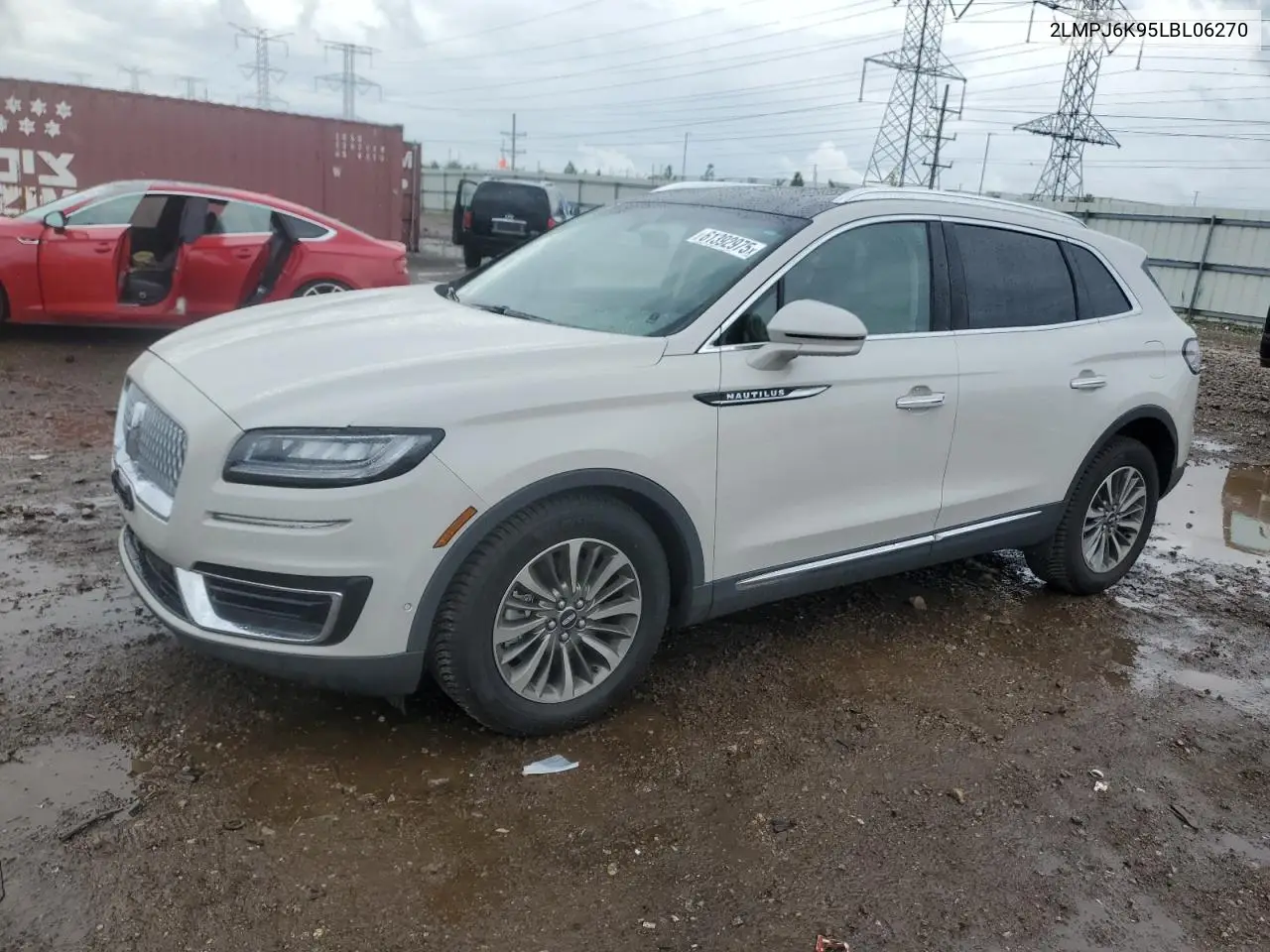 2020 Lincoln Nautilus Reserve VIN: 2LMPJ6K95LBL06270 Lot: 61392975
