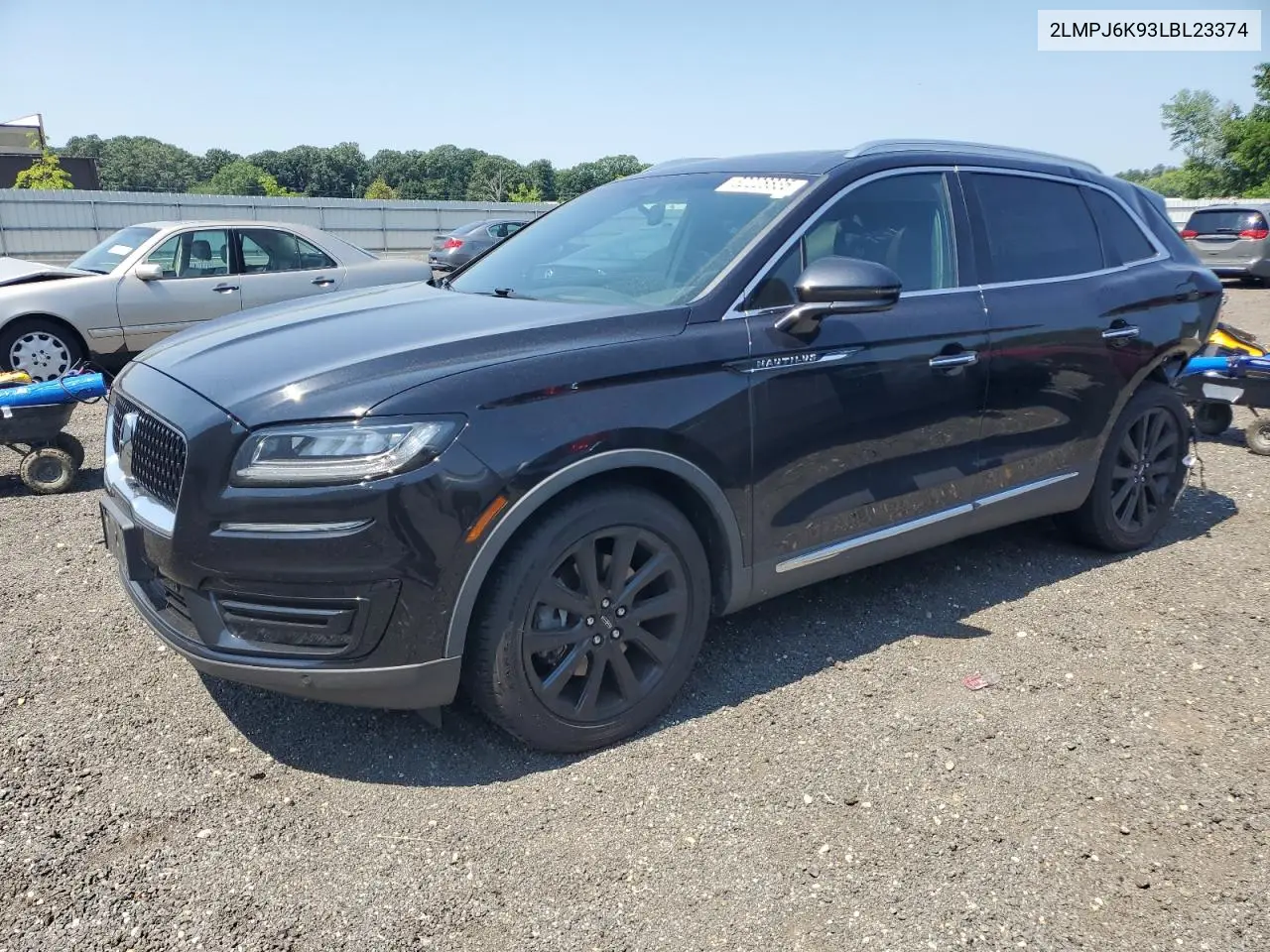 2020 Lincoln Nautilus Reserve VIN: 2LMPJ6K93LBL23374 Lot: 62228835