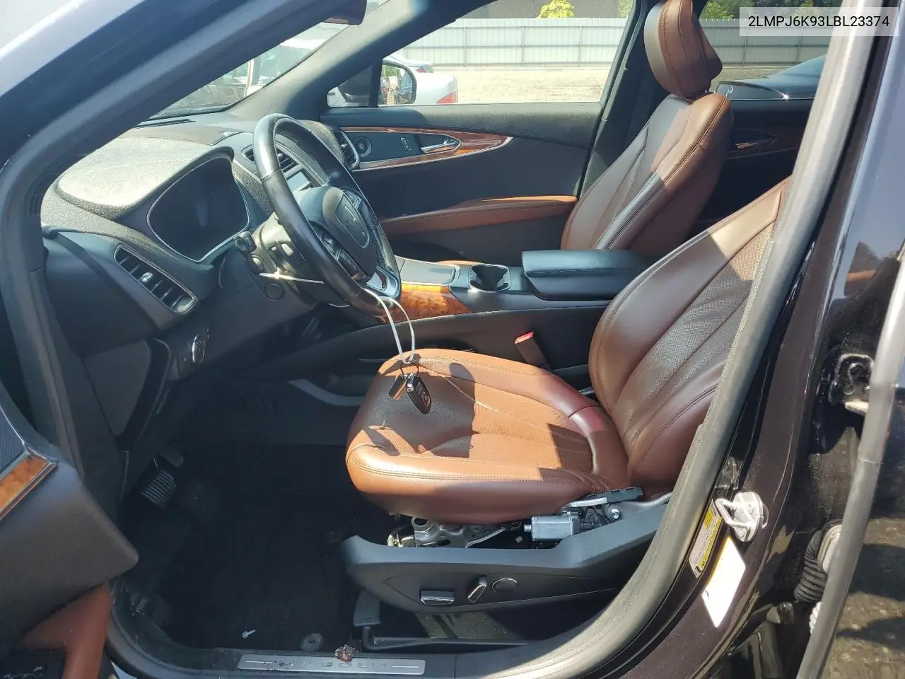 2020 Lincoln Nautilus Reserve VIN: 2LMPJ6K93LBL23374 Lot: 62228835