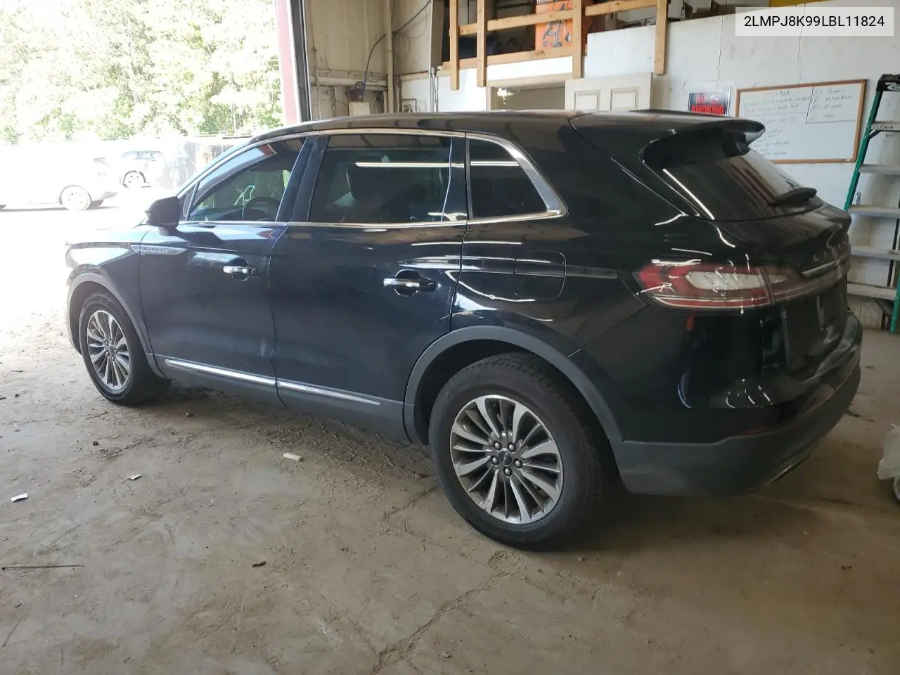2020 Lincoln Nautilus Reserve VIN: 2LMPJ8K99LBL11824 Lot: 62331895