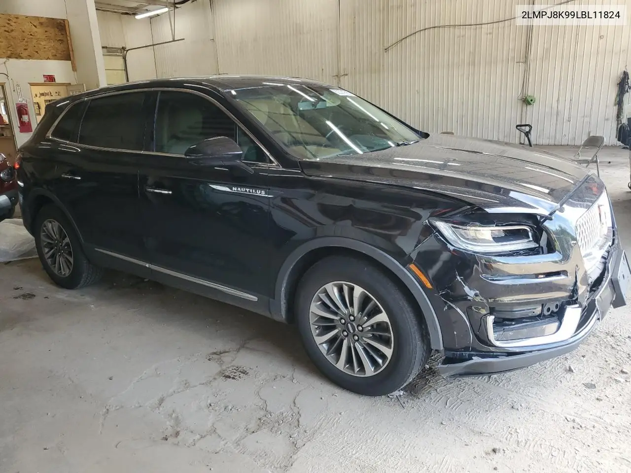 2020 Lincoln Nautilus Reserve VIN: 2LMPJ8K99LBL11824 Lot: 62331895