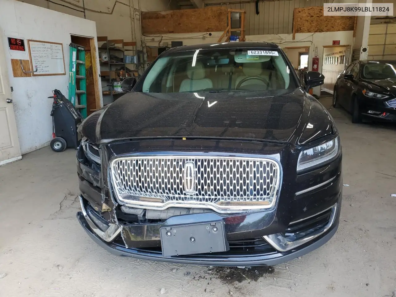 2020 Lincoln Nautilus Reserve VIN: 2LMPJ8K99LBL11824 Lot: 62331895