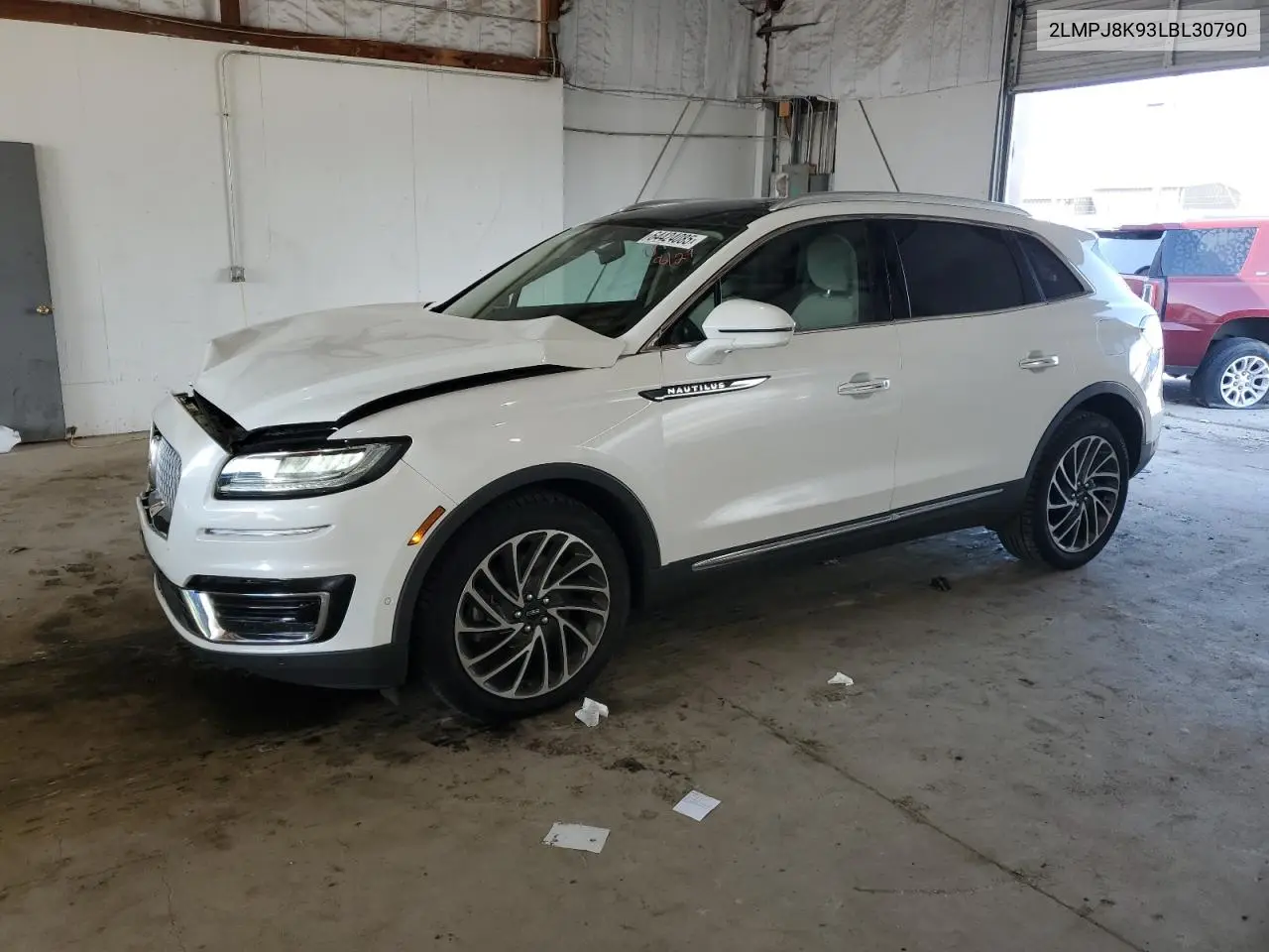 2020 Lincoln Nautilus Reserve VIN: 2LMPJ8K93LBL30790 Lot: 64424085