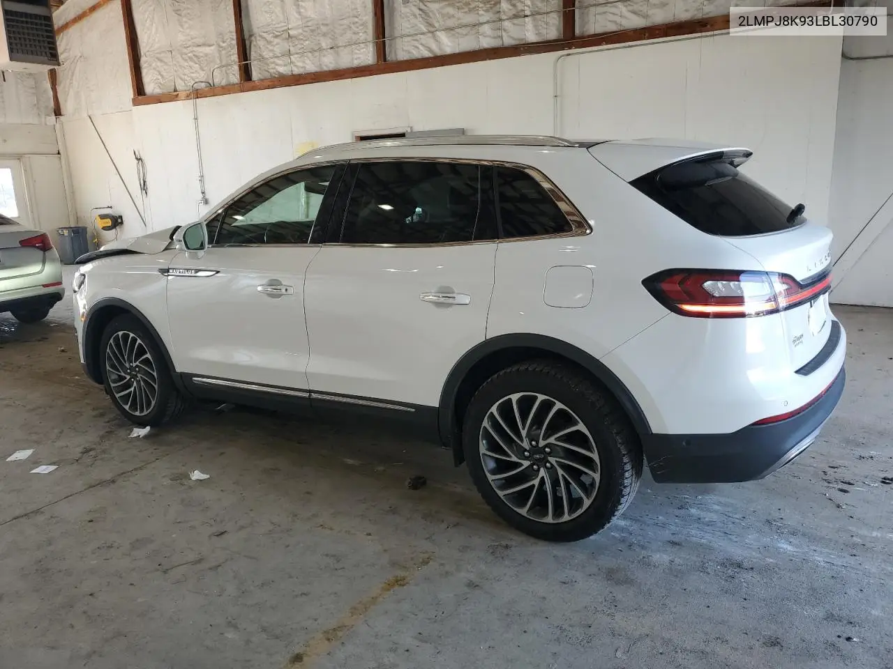 2020 Lincoln Nautilus Reserve VIN: 2LMPJ8K93LBL30790 Lot: 64424085