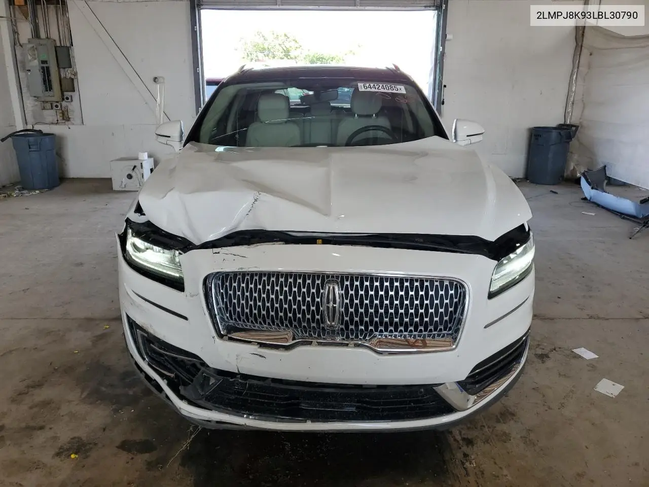 2020 Lincoln Nautilus Reserve VIN: 2LMPJ8K93LBL30790 Lot: 64424085