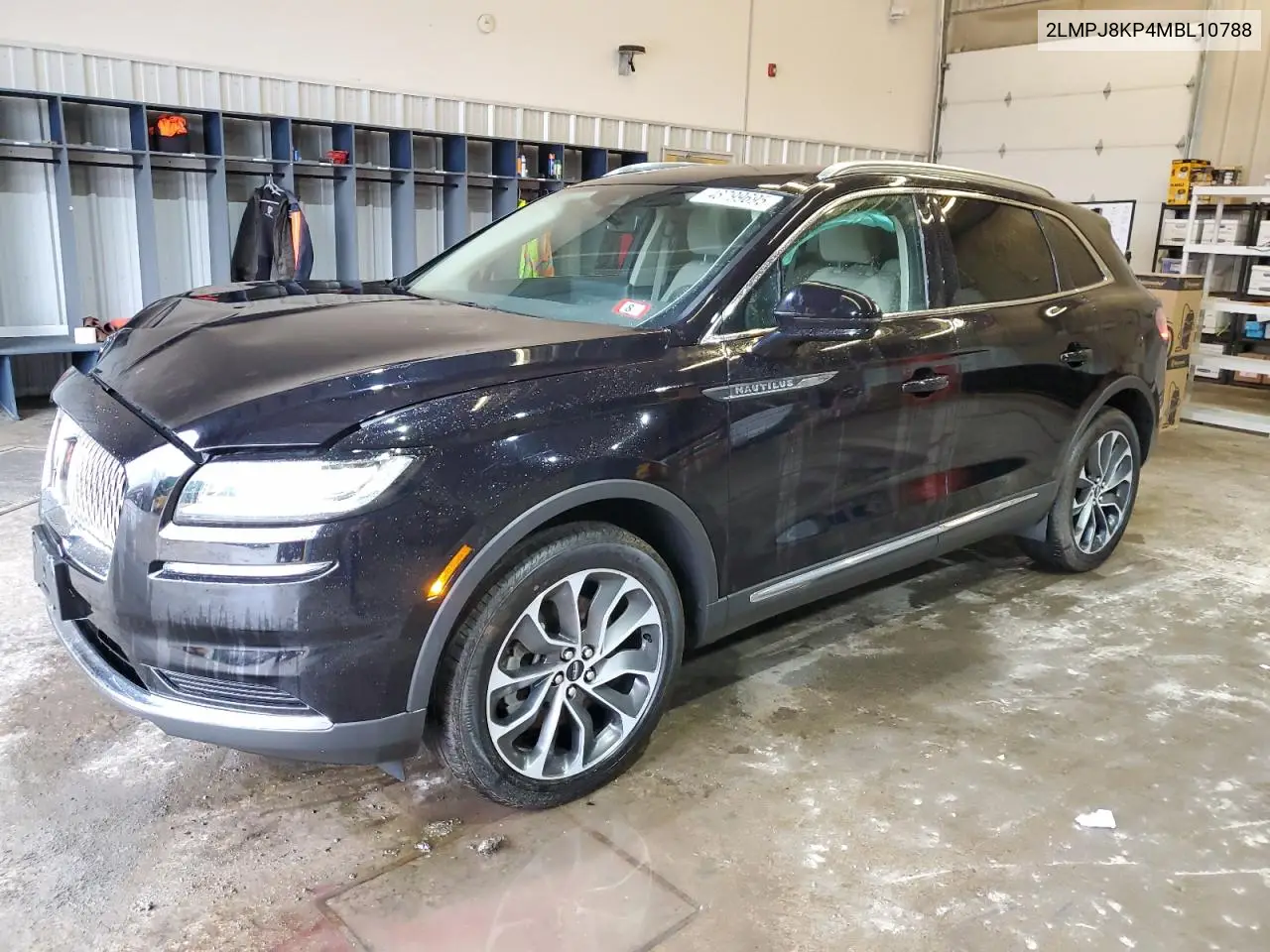 2021 Lincoln Nautilus Reserve VIN: 2LMPJ8KP4MBL10788 Lot: 48799695