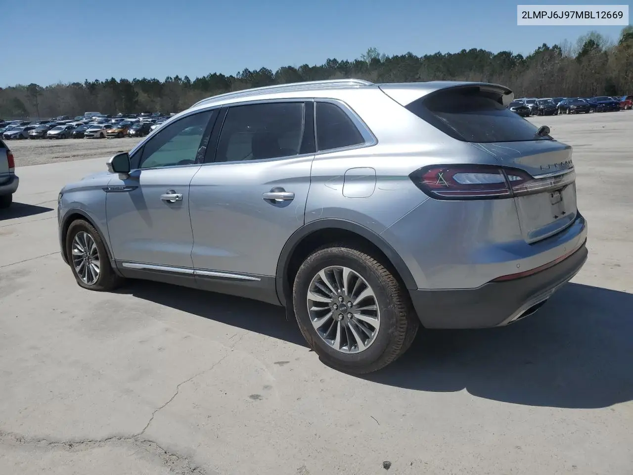 2021 Lincoln Nautilus VIN: 2LMPJ6J97MBL12669 Lot: 50373985