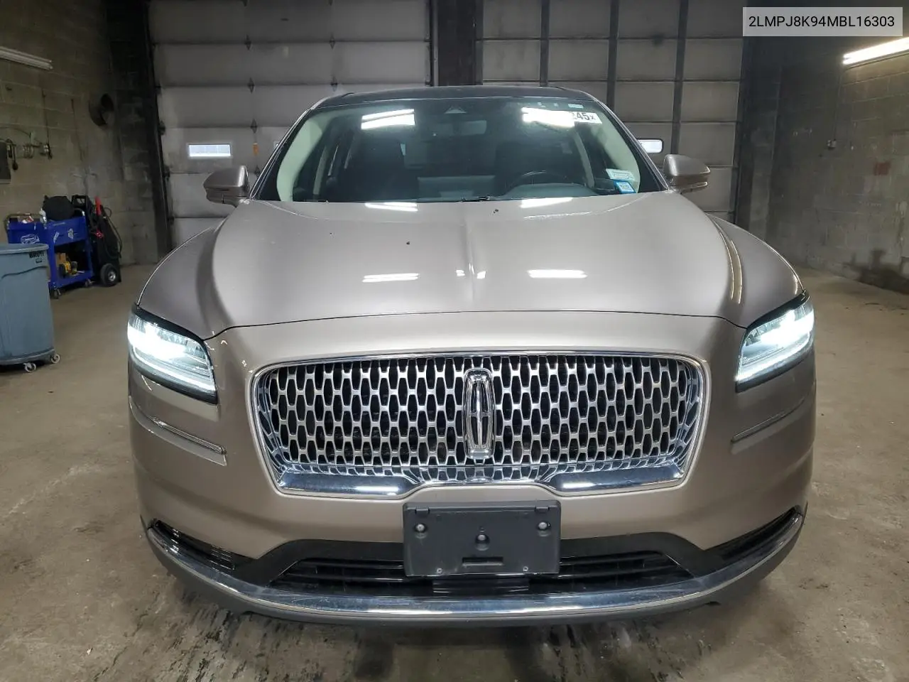 2021 Lincoln Nautilus Reserve VIN: 2LMPJ8K94MBL16303 Lot: 55285245