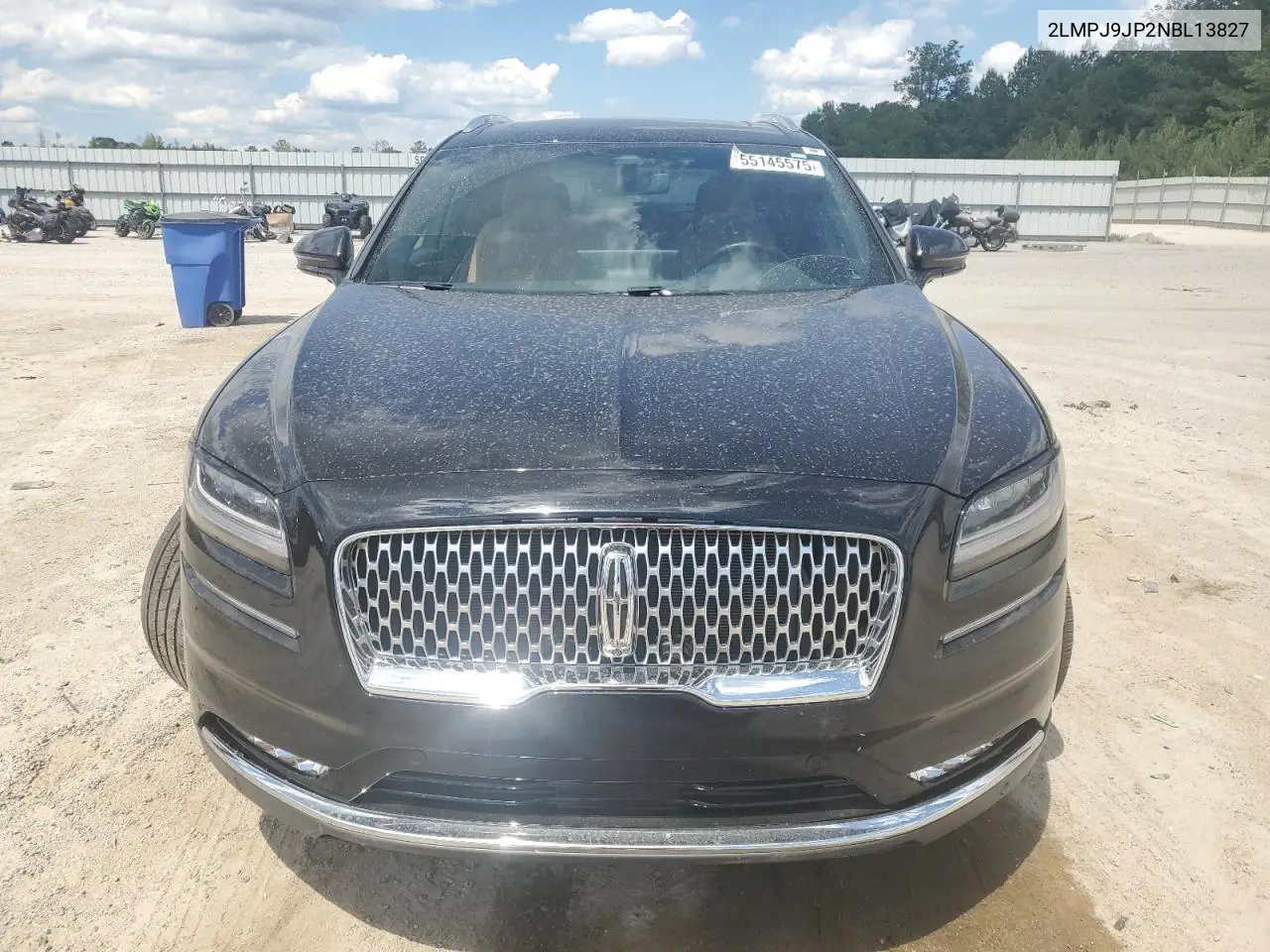 2022 Lincoln Nautilus Black Label VIN: 2LMPJ9JP2NBL13827 Lot: 55145575