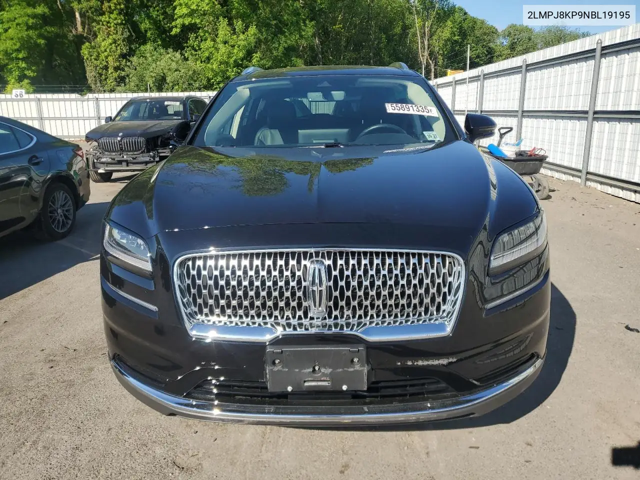 2022 Lincoln Nautilus Reserve VIN: 2LMPJ8KP9NBL19195 Lot: 55891335