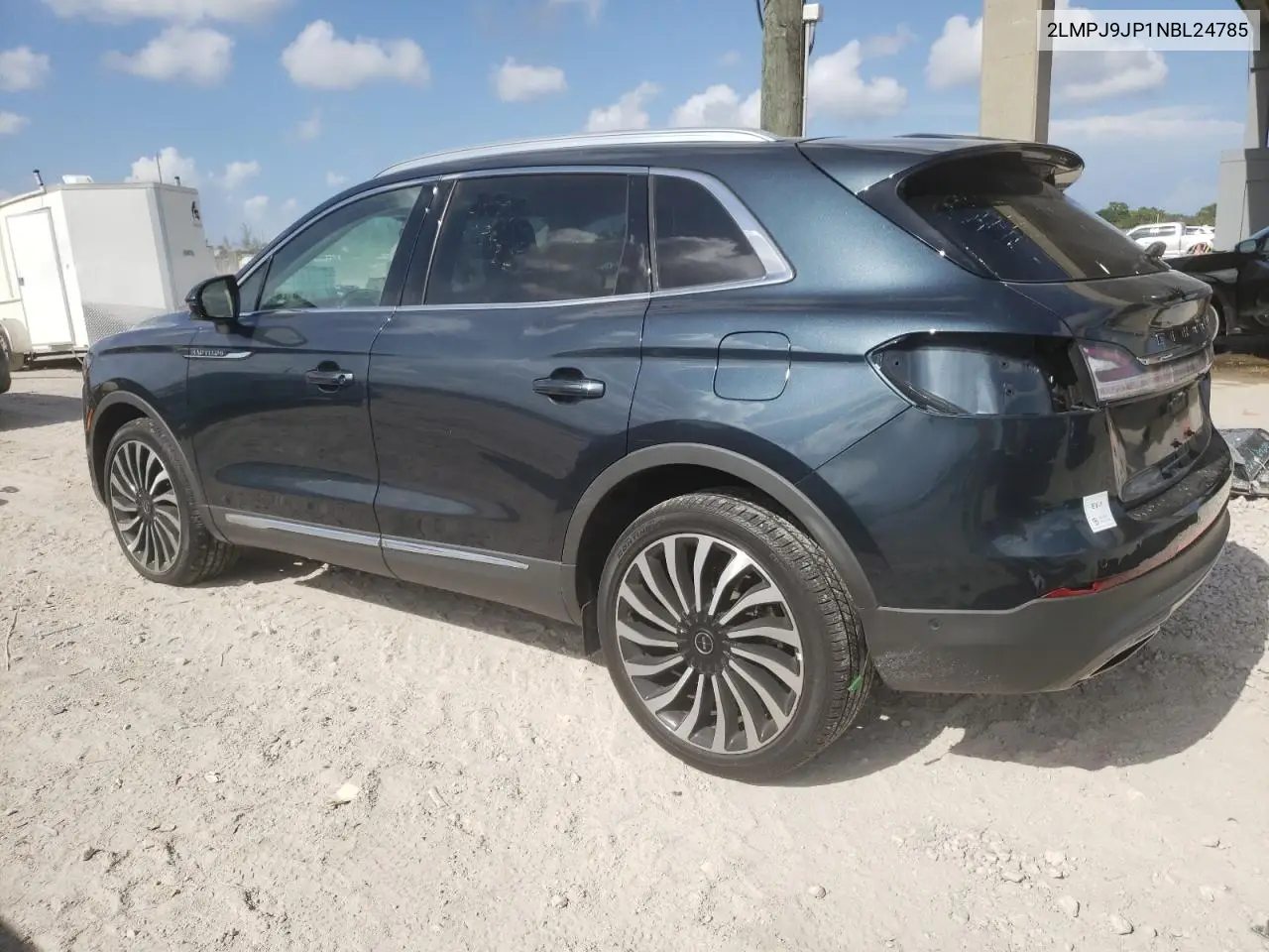 2022 Lincoln Nautilus Black Label VIN: 2LMPJ9JP1NBL24785 Lot: 61658645