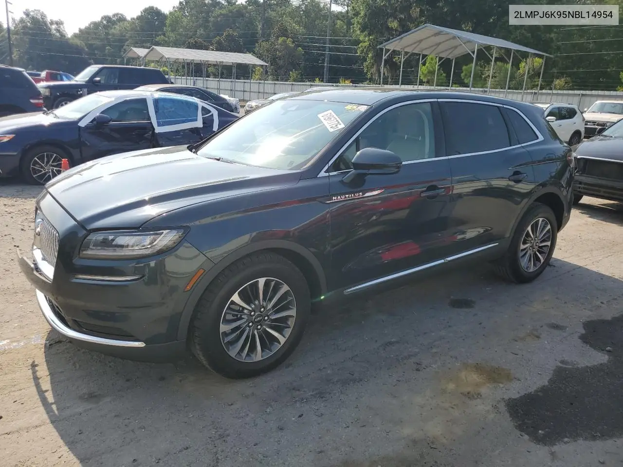 2022 Lincoln Nautilus Reserve VIN: 2LMPJ6K95NBL14954 Lot: 61962775