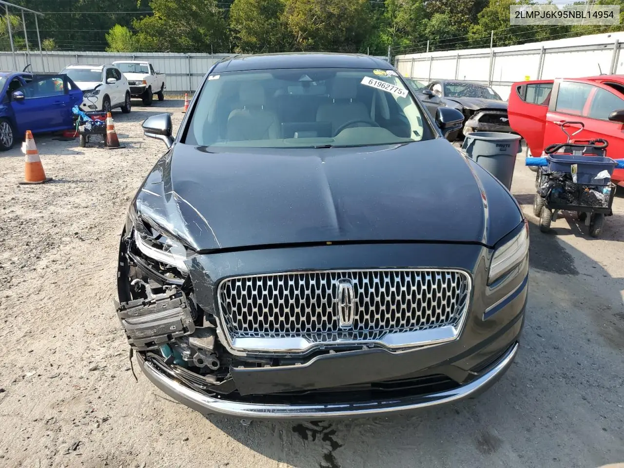 2022 Lincoln Nautilus Reserve VIN: 2LMPJ6K95NBL14954 Lot: 61962775