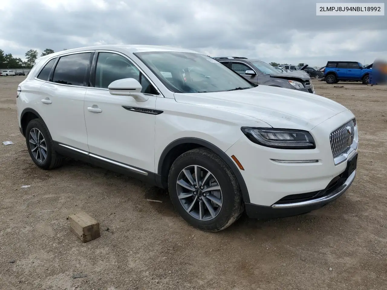 2022 Lincoln Nautilus VIN: 2LMPJ8J94NBL18992 Lot: 62678135