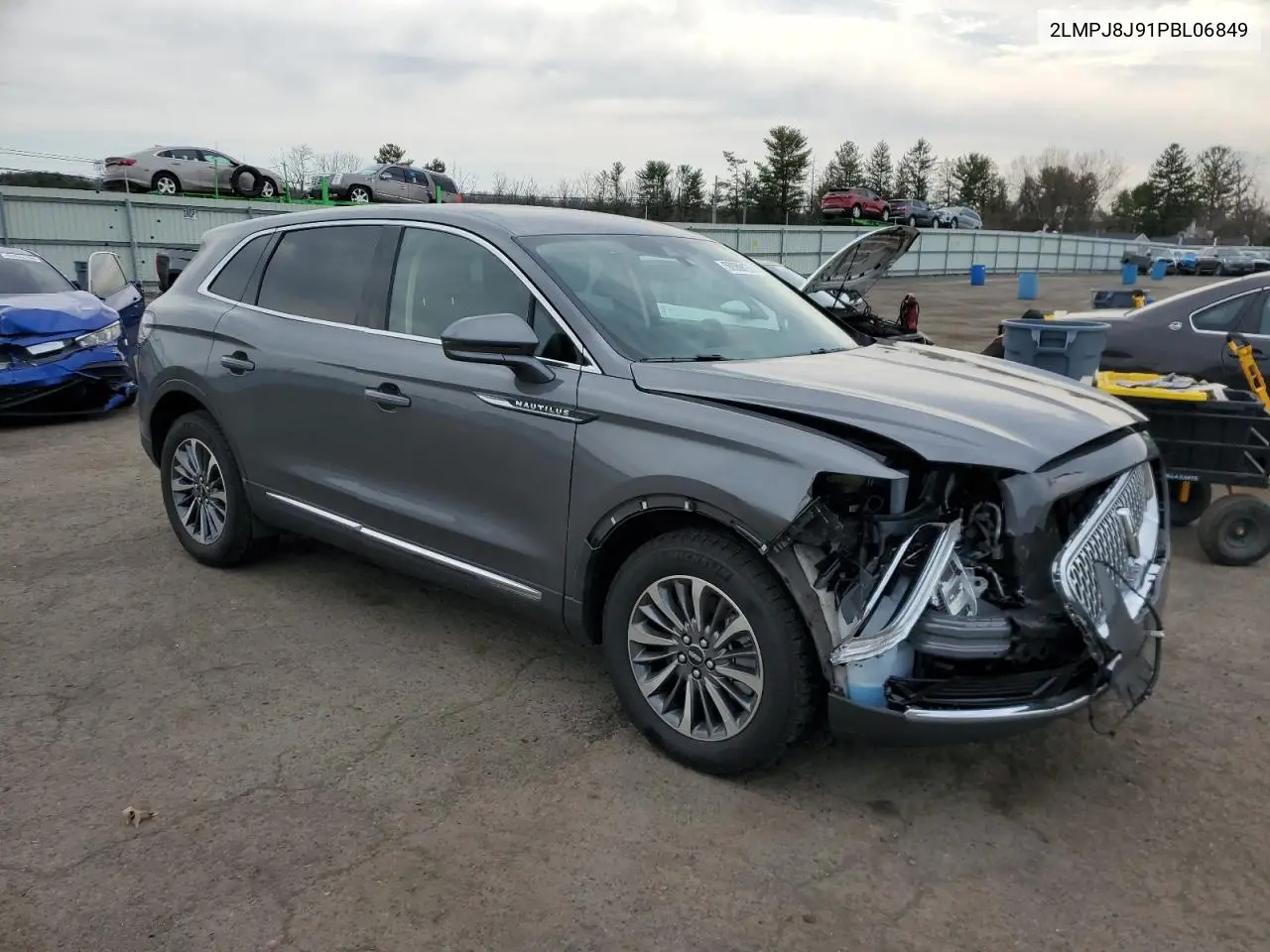 2023 Lincoln Nautilus VIN: 2LMPJ8J91PBL06849 Lot: 50059175