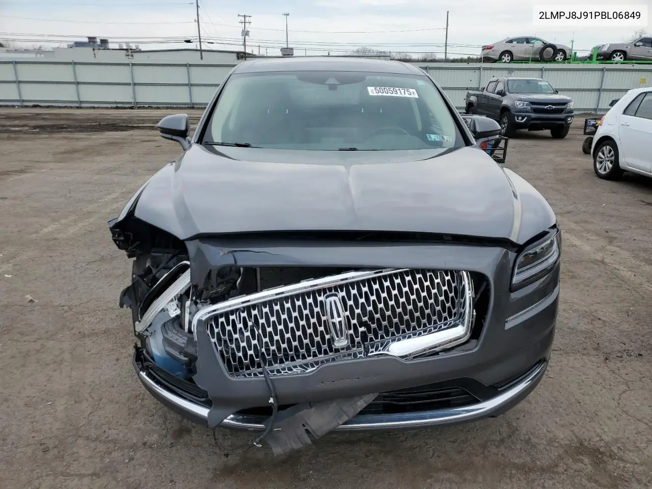 2023 Lincoln Nautilus VIN: 2LMPJ8J91PBL06849 Lot: 50059175