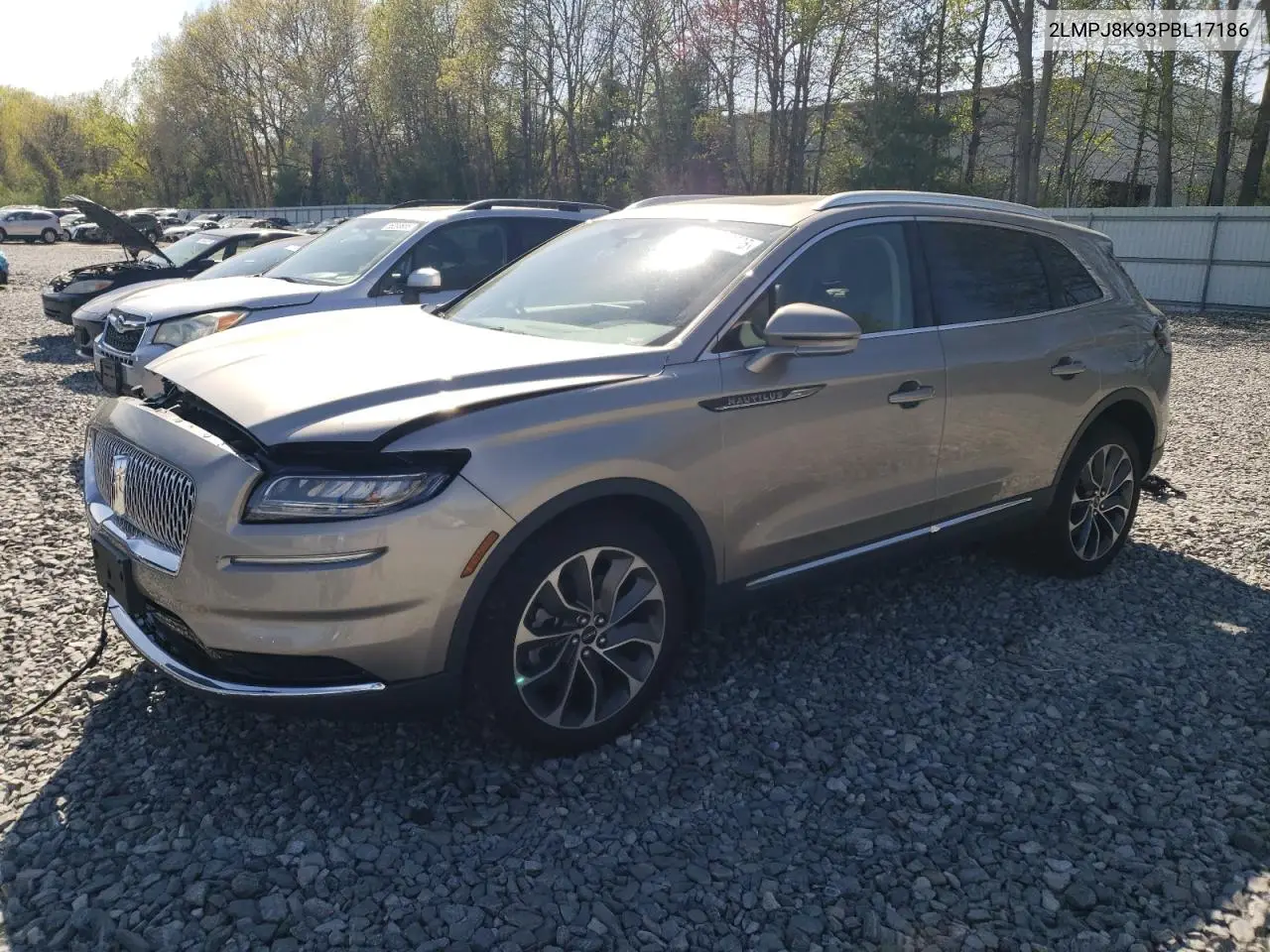 2023 Lincoln Nautilus Reserve VIN: 2LMPJ8K93PBL17186 Lot: 54870935
