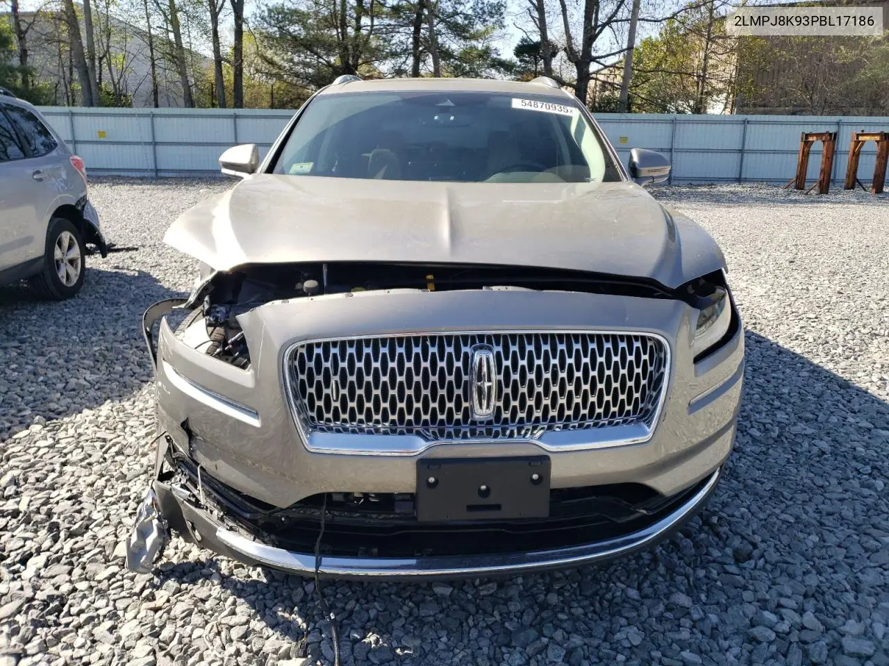 2023 Lincoln Nautilus Reserve VIN: 2LMPJ8K93PBL17186 Lot: 54870935