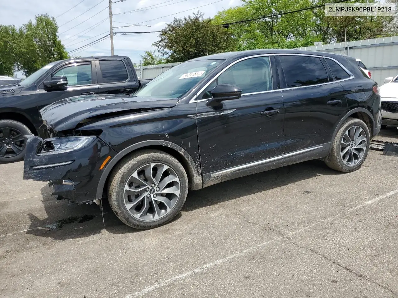 2023 Lincoln Nautilus Reserve VIN: 2LMPJ8K90PBL19218 Lot: 56011835