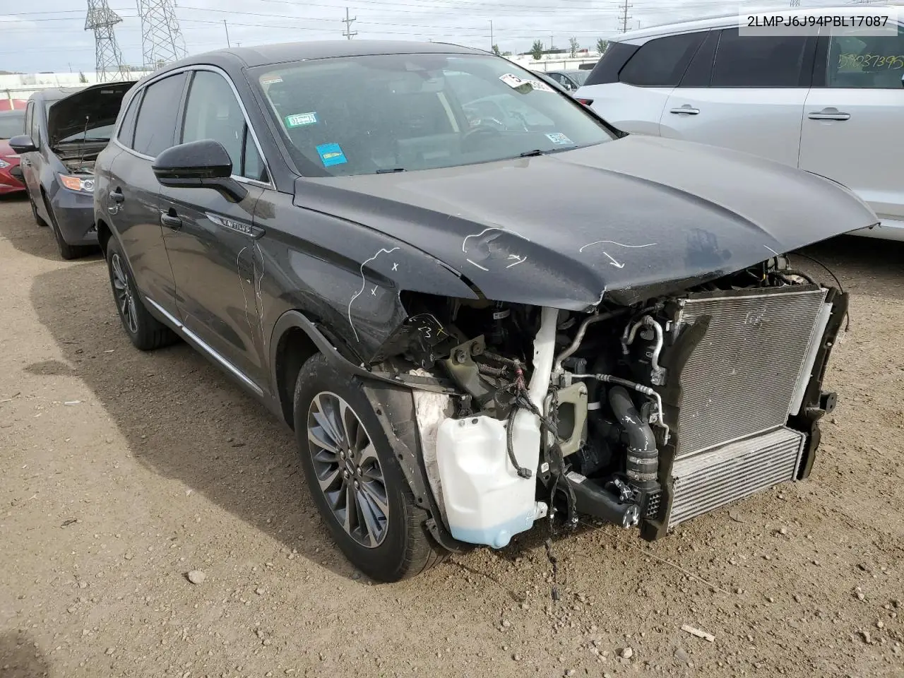 2023 Lincoln Nautilus VIN: 2LMPJ6J94PBL17087 Lot: 56246385