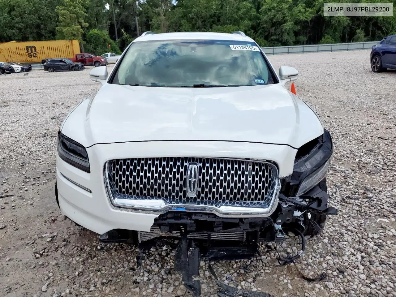 2023 Lincoln Nautilus VIN: 2LMPJ8J97PBL29200 Lot: 61188105
