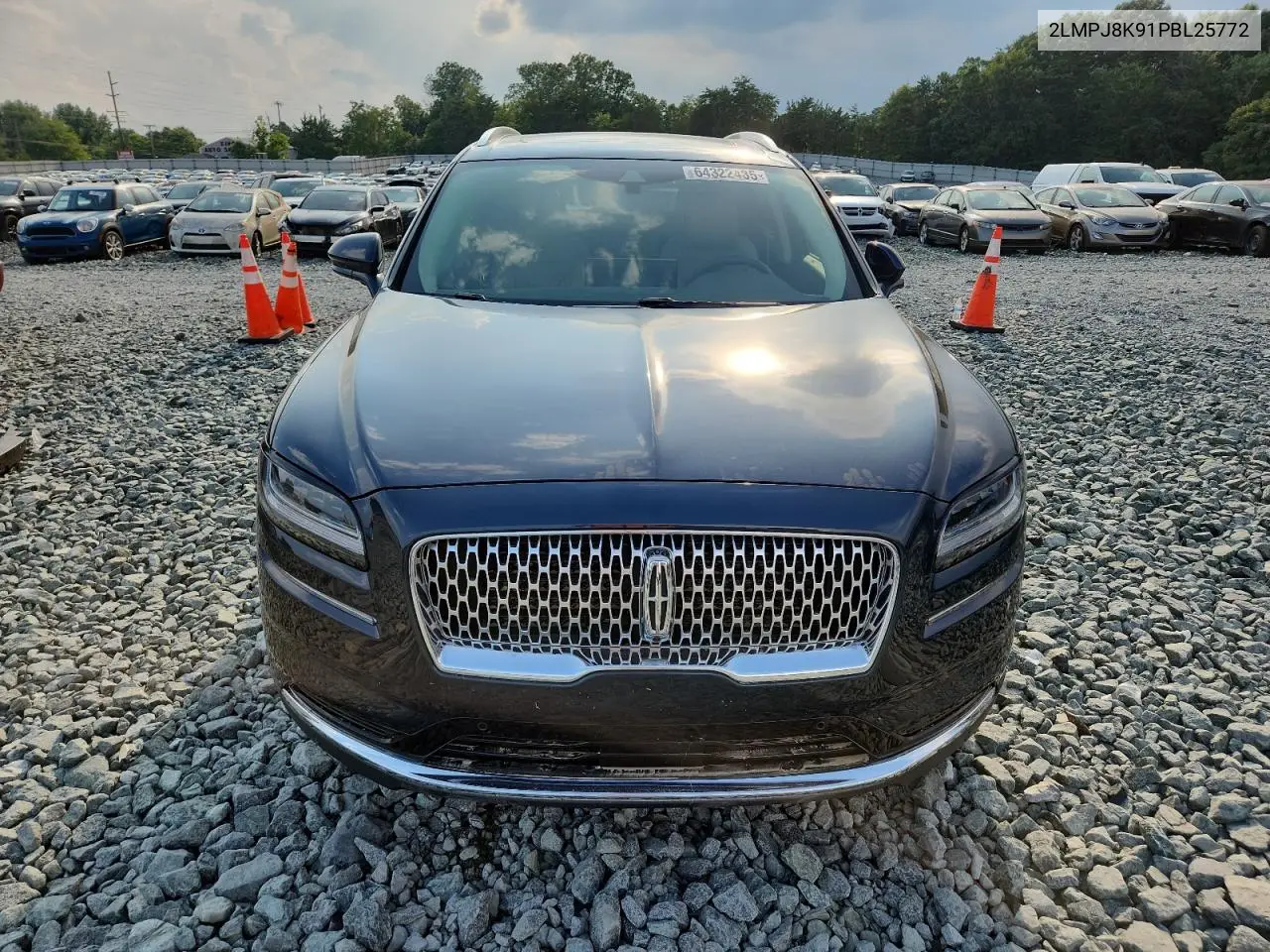 2023 Lincoln Nautilus Reserve VIN: 2LMPJ8K91PBL25772 Lot: 64322485