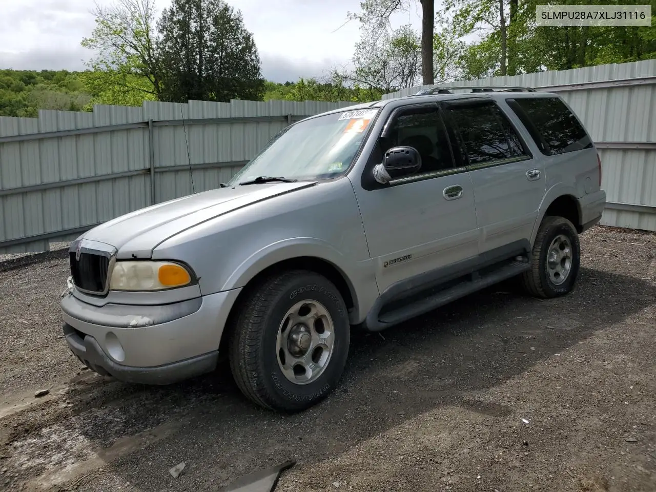 1999 Lincoln Navigator VIN: 5LMPU28A7XLJ31116 Lot: 57876035