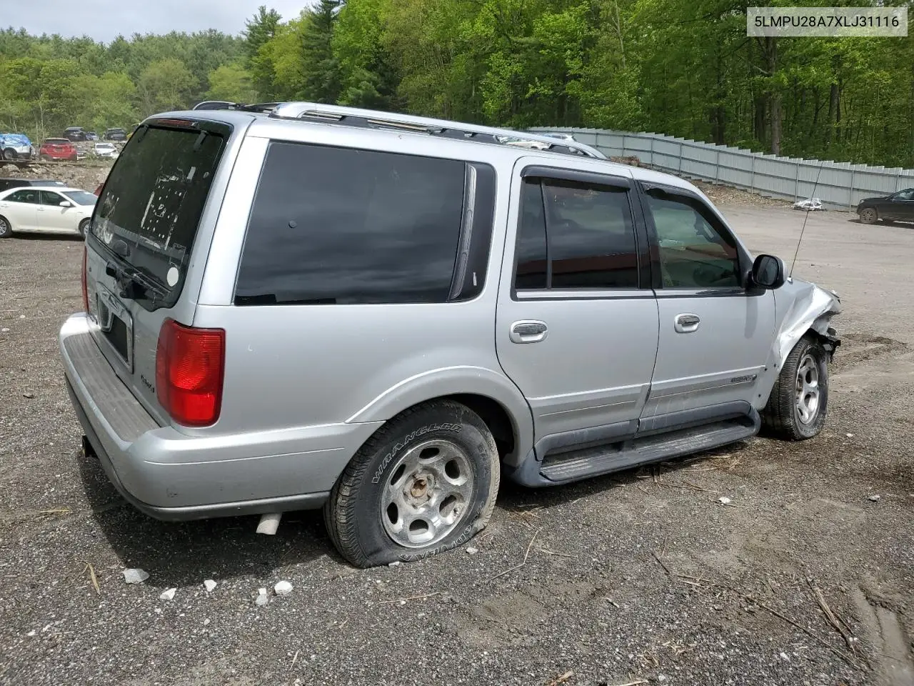 1999 Lincoln Navigator VIN: 5LMPU28A7XLJ31116 Lot: 57876035