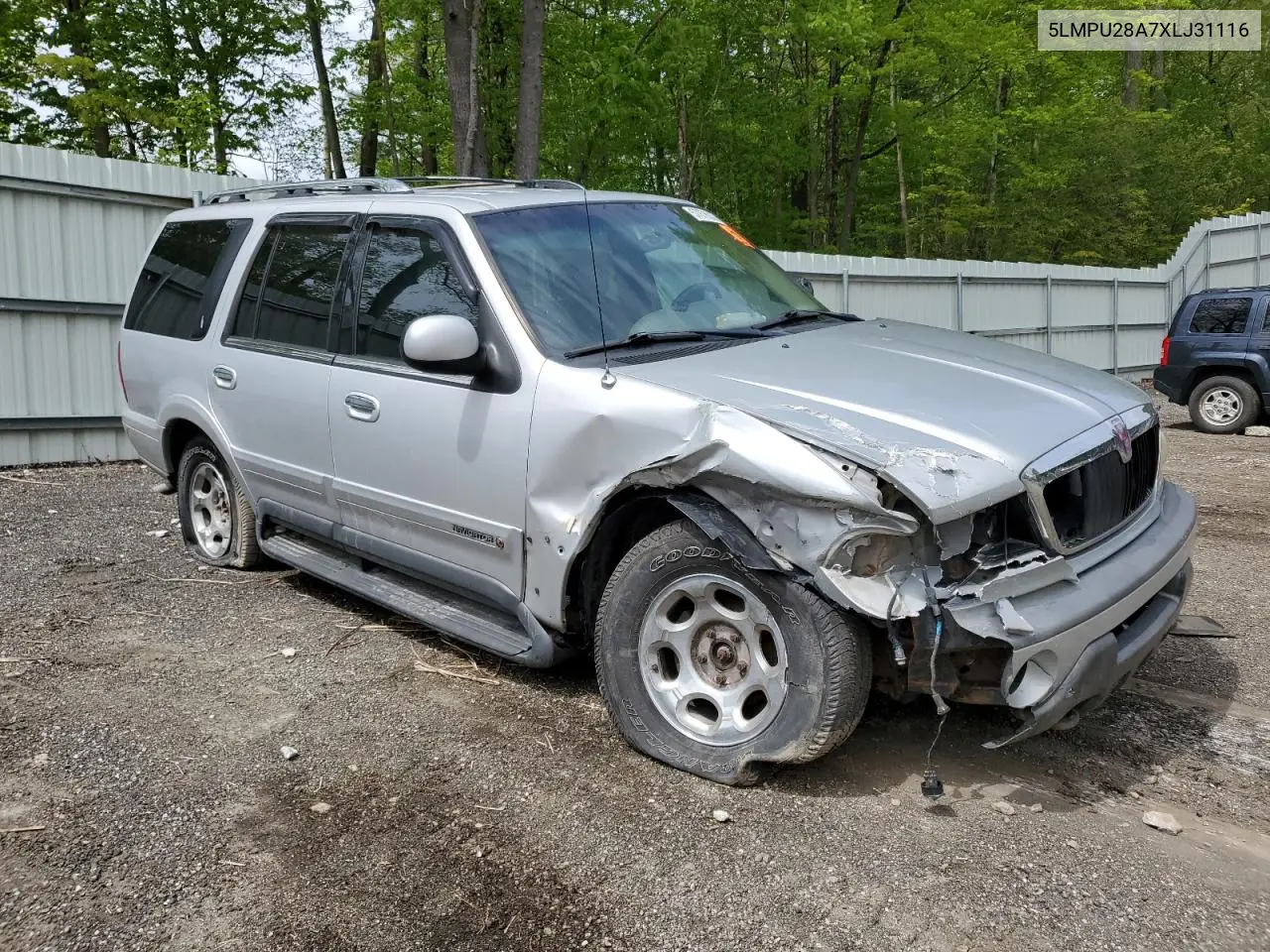 1999 Lincoln Navigator VIN: 5LMPU28A7XLJ31116 Lot: 57876035