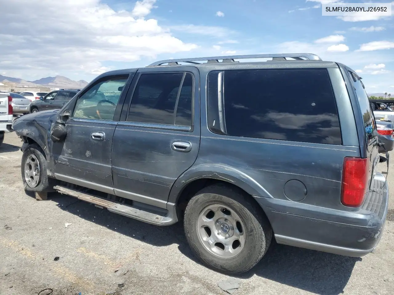 2000 Lincoln Navigator VIN: 5LMFU28A0YLJ26952 Lot: 54756735