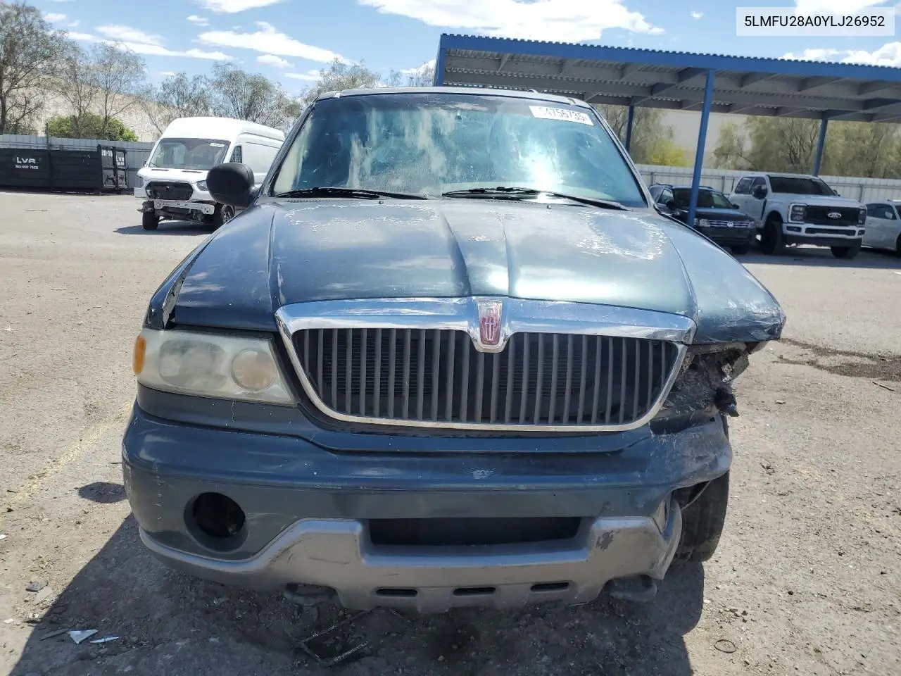 2000 Lincoln Navigator VIN: 5LMFU28A0YLJ26952 Lot: 54756735