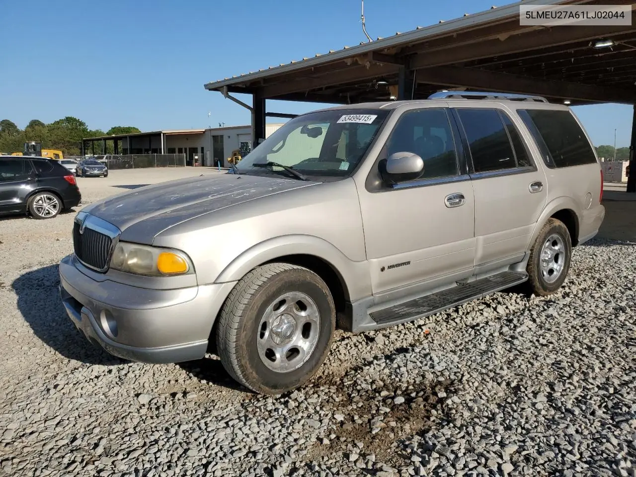 2001 Lincoln Navigator VIN: 5LMEU27A61LJ02044 Lot: 53499415