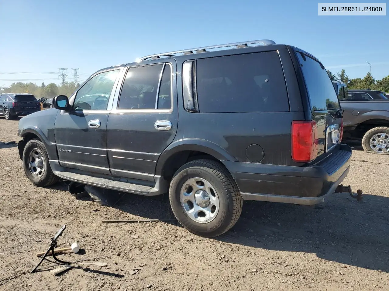2001 Lincoln Navigator VIN: 5LMFU28R61LJ24800 Lot: 55736625