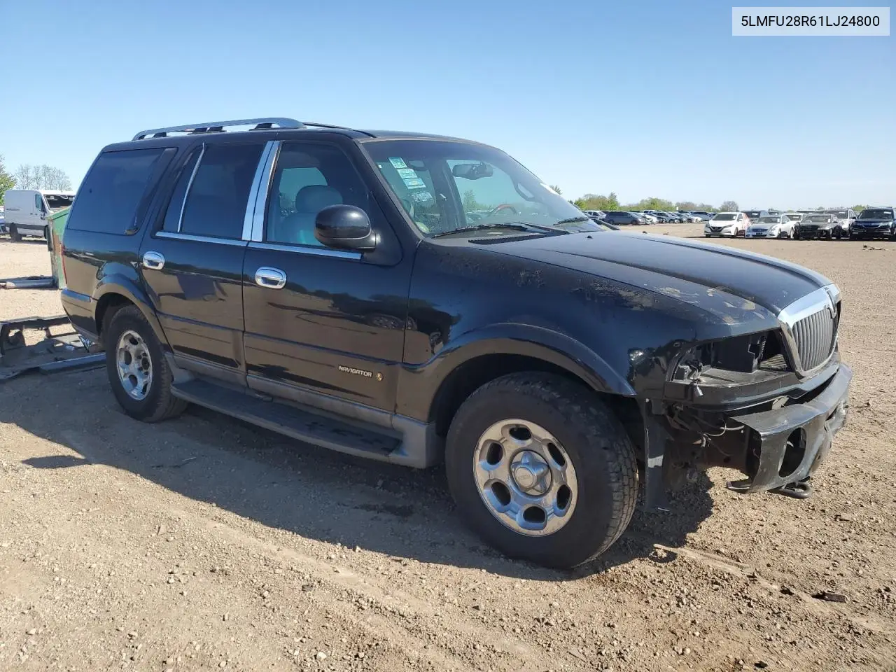 2001 Lincoln Navigator VIN: 5LMFU28R61LJ24800 Lot: 55736625