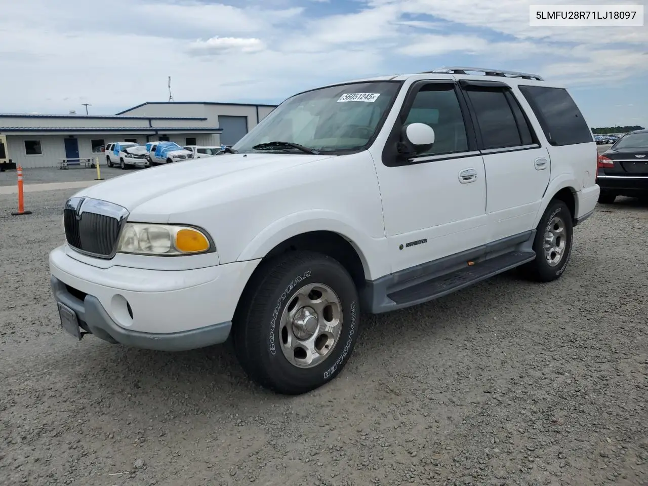 2001 Lincoln Navigator VIN: 5LMFU28R71LJ18097 Lot: 56051245