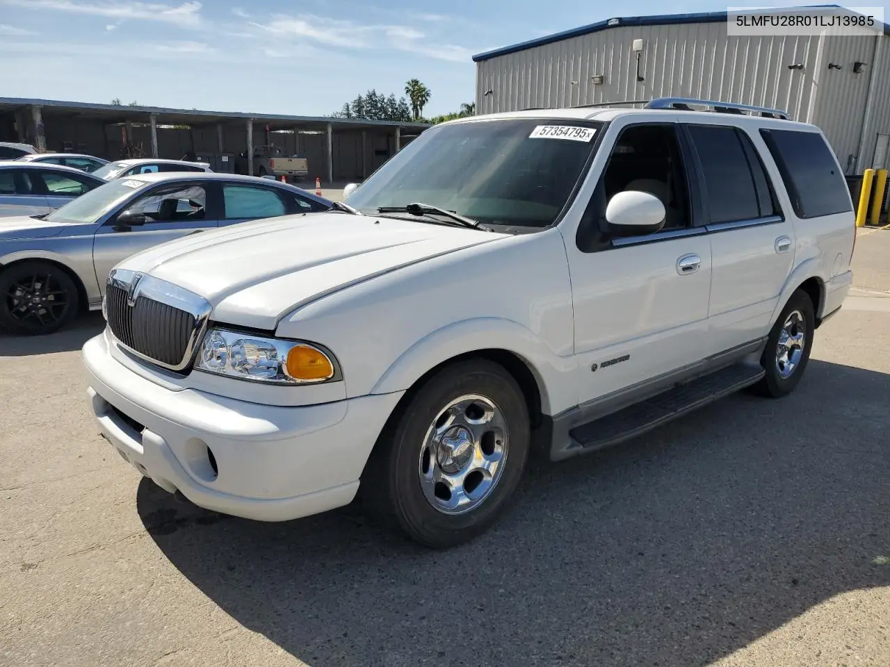 2001 Lincoln Navigator VIN: 5LMFU28R01LJ13985 Lot: 57354795
