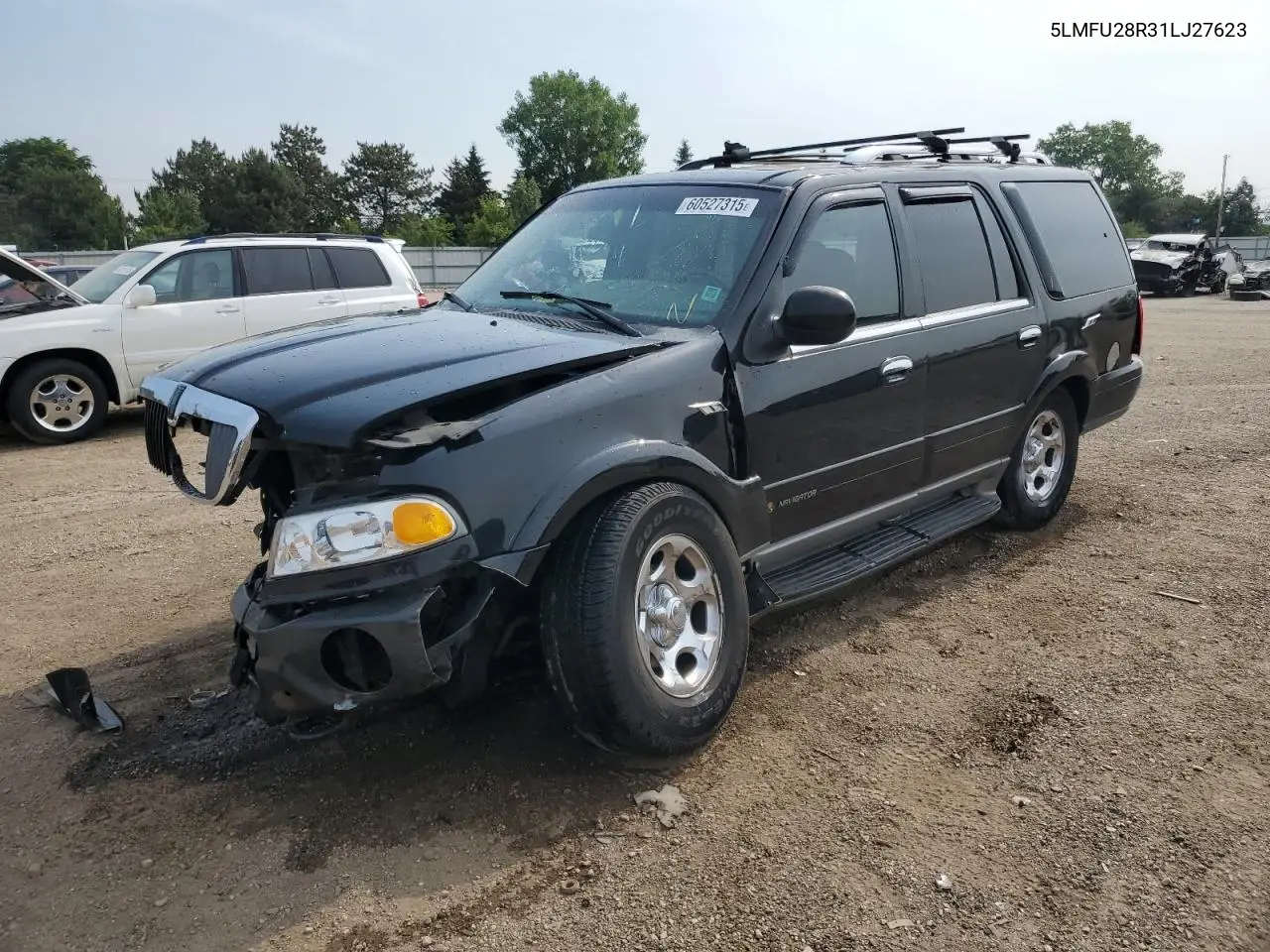 2001 Lincoln Navigator VIN: 5LMFU28R31LJ27623 Lot: 60527315