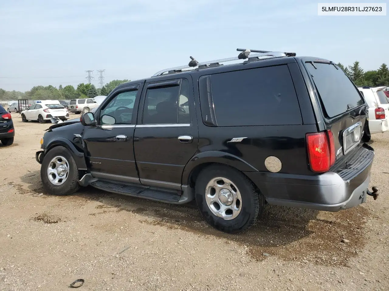 2001 Lincoln Navigator VIN: 5LMFU28R31LJ27623 Lot: 60527315