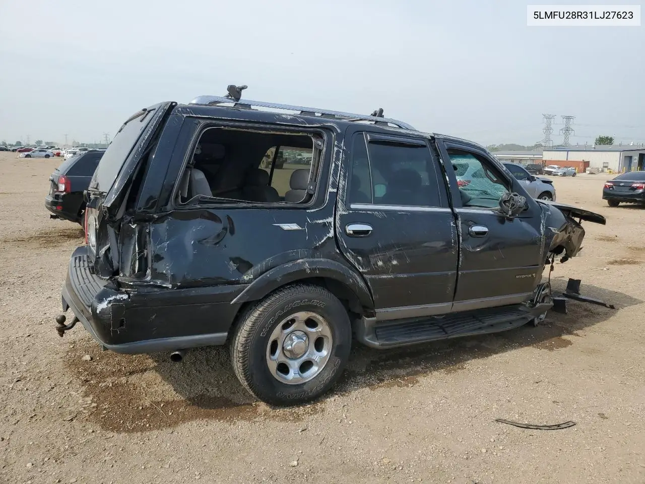 2001 Lincoln Navigator VIN: 5LMFU28R31LJ27623 Lot: 60527315