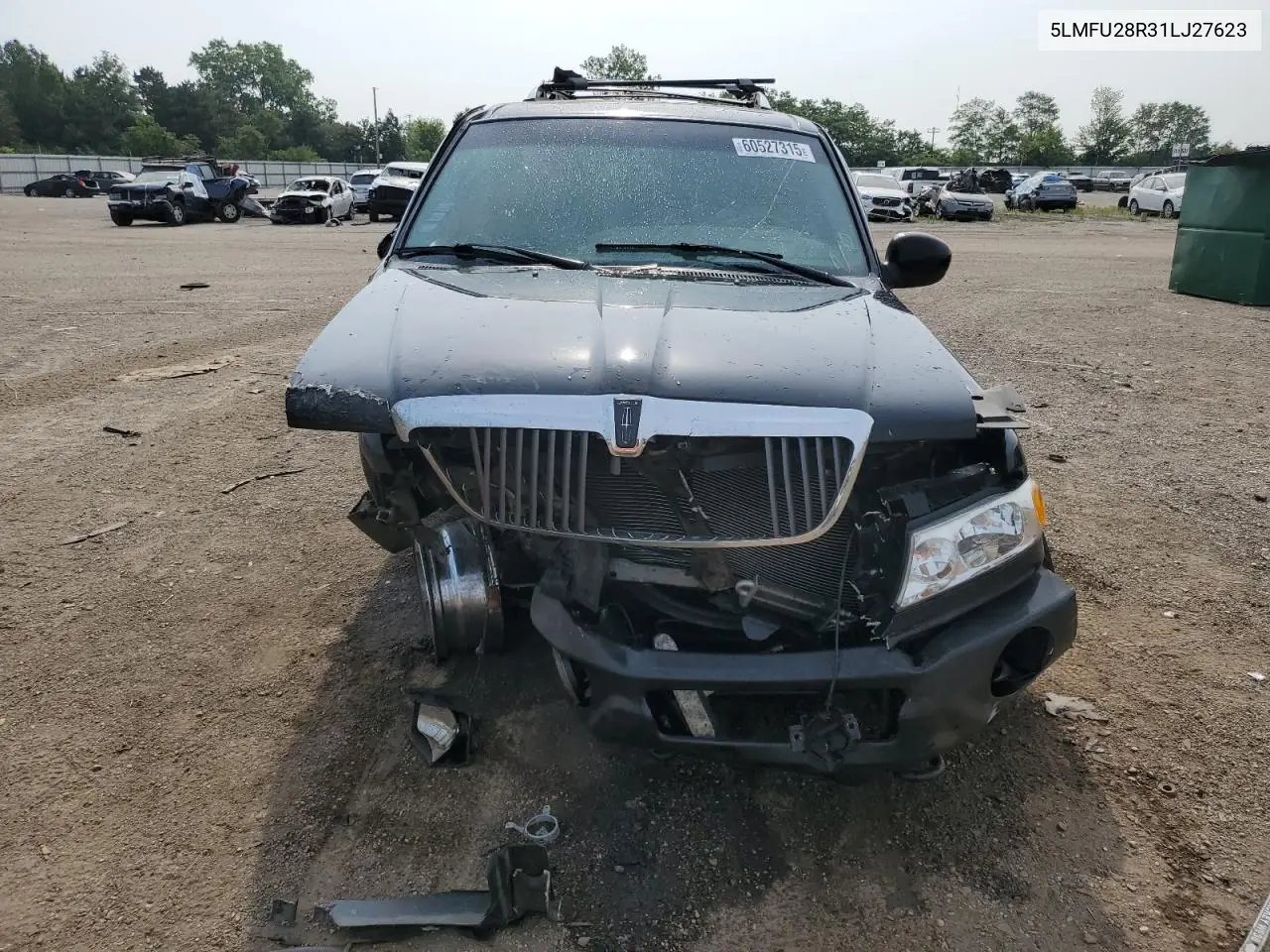 2001 Lincoln Navigator VIN: 5LMFU28R31LJ27623 Lot: 60527315