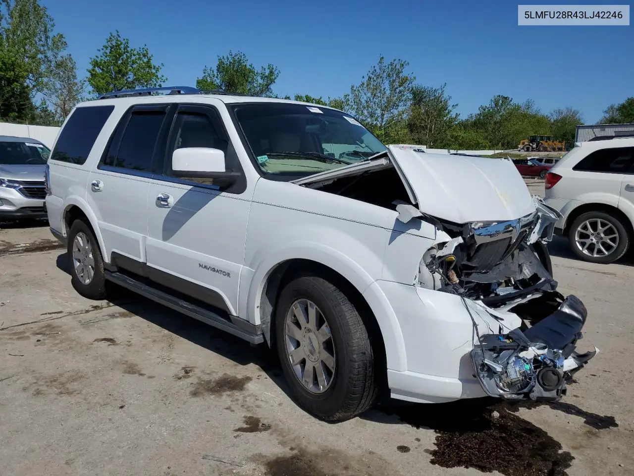 2003 Lincoln Navigator VIN: 5LMFU28R43LJ42246 Lot: 56500805