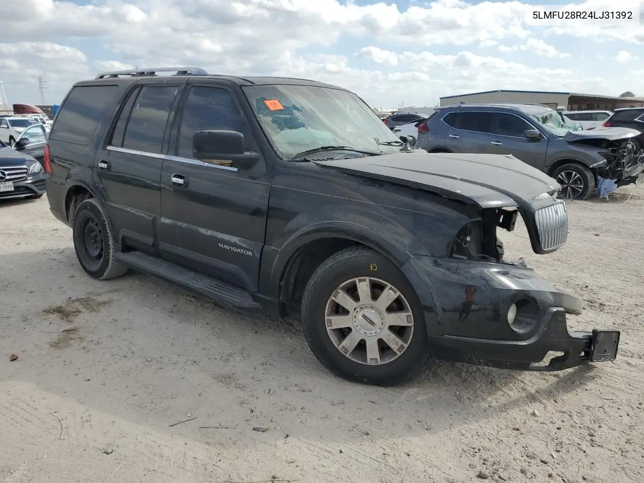 2004 Lincoln Navigator VIN: 5LMFU28R24LJ31392 Lot: 44535655