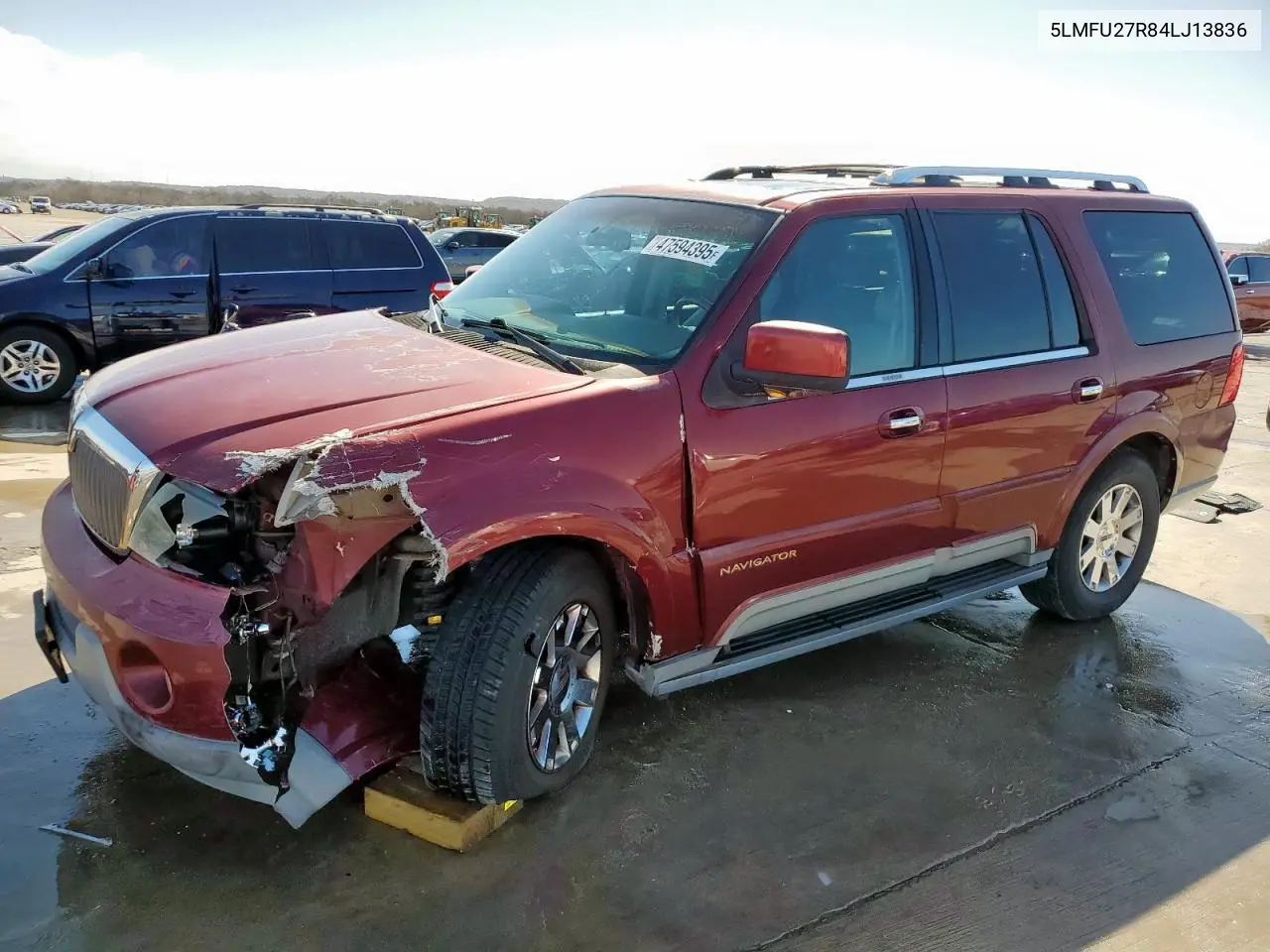 2004 Lincoln Navigator VIN: 5LMFU27R84LJ13836 Lot: 47594395