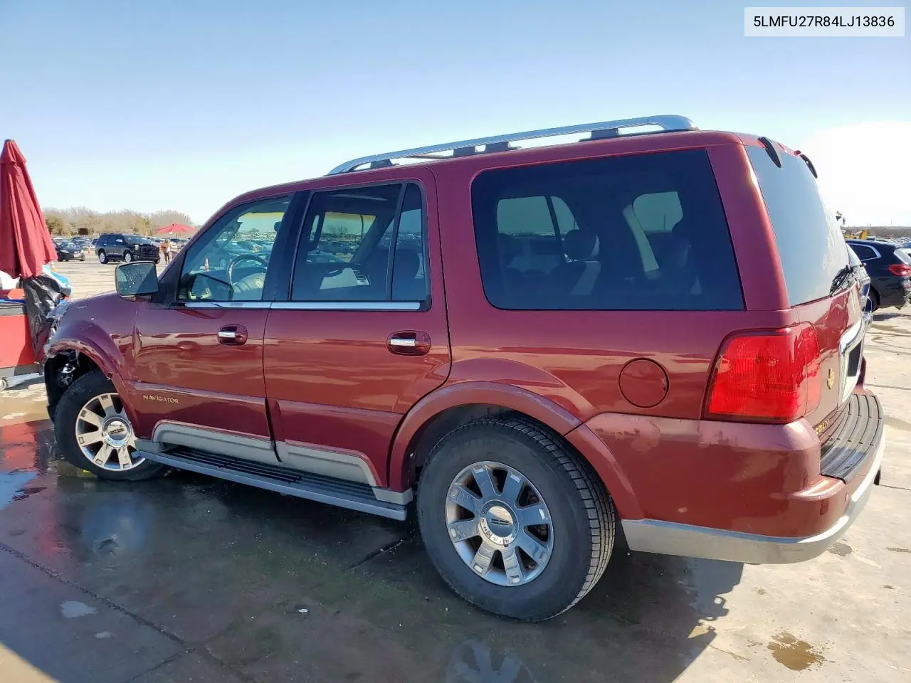 2004 Lincoln Navigator VIN: 5LMFU27R84LJ13836 Lot: 47594395