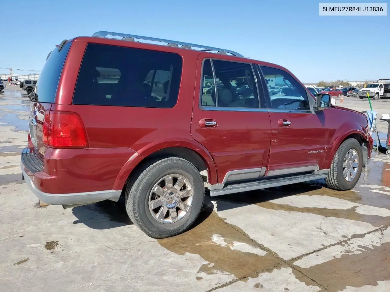 2004 Lincoln Navigator VIN: 5LMFU27R84LJ13836 Lot: 47594395