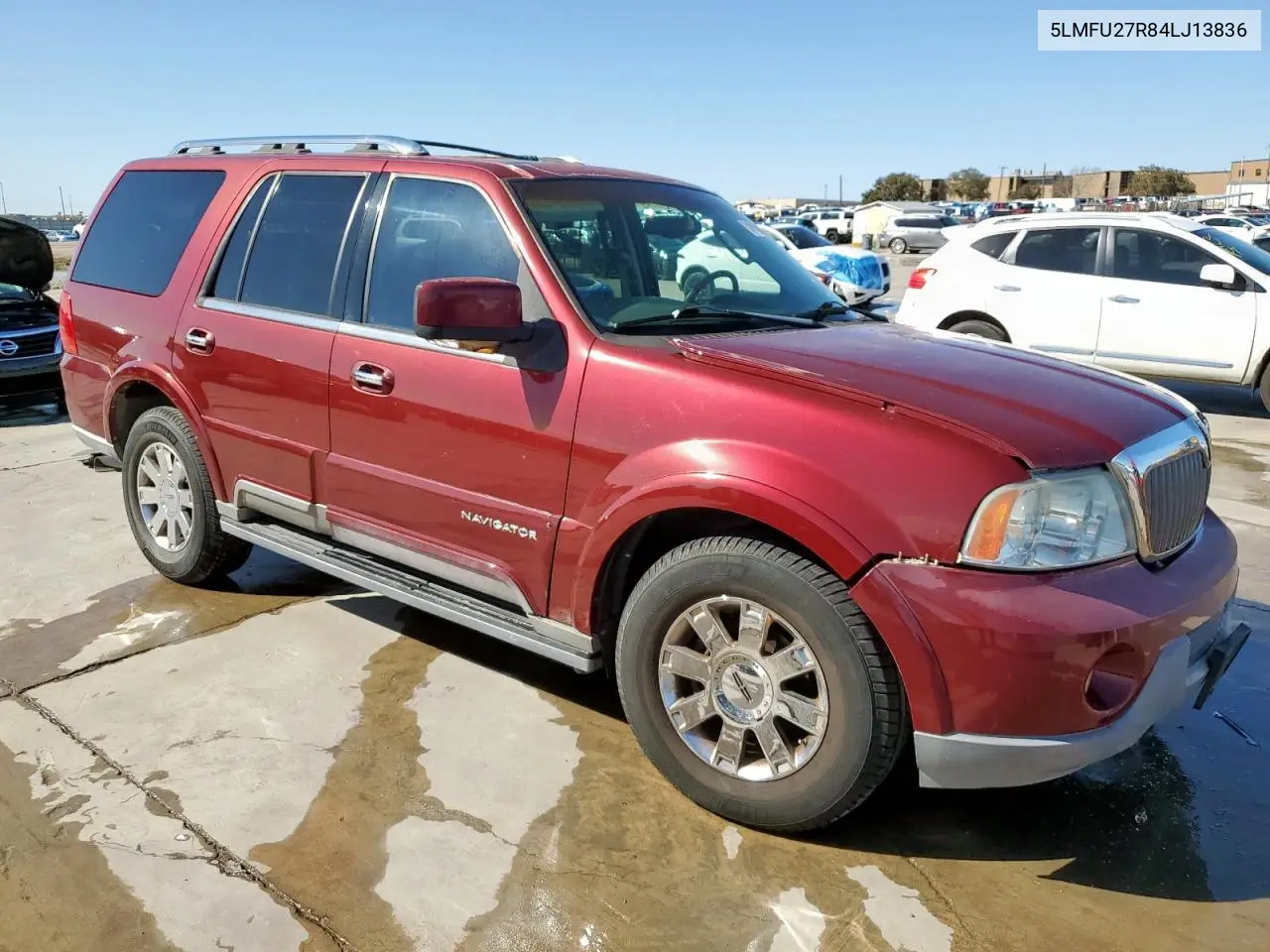 2004 Lincoln Navigator VIN: 5LMFU27R84LJ13836 Lot: 47594395