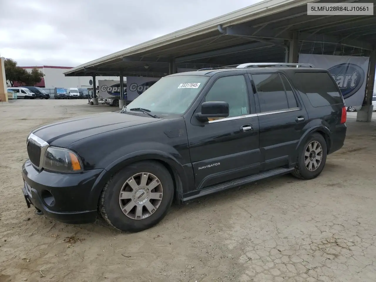2004 Lincoln Navigator VIN: 5LMFU28R84LJ10661 Lot: 55317045